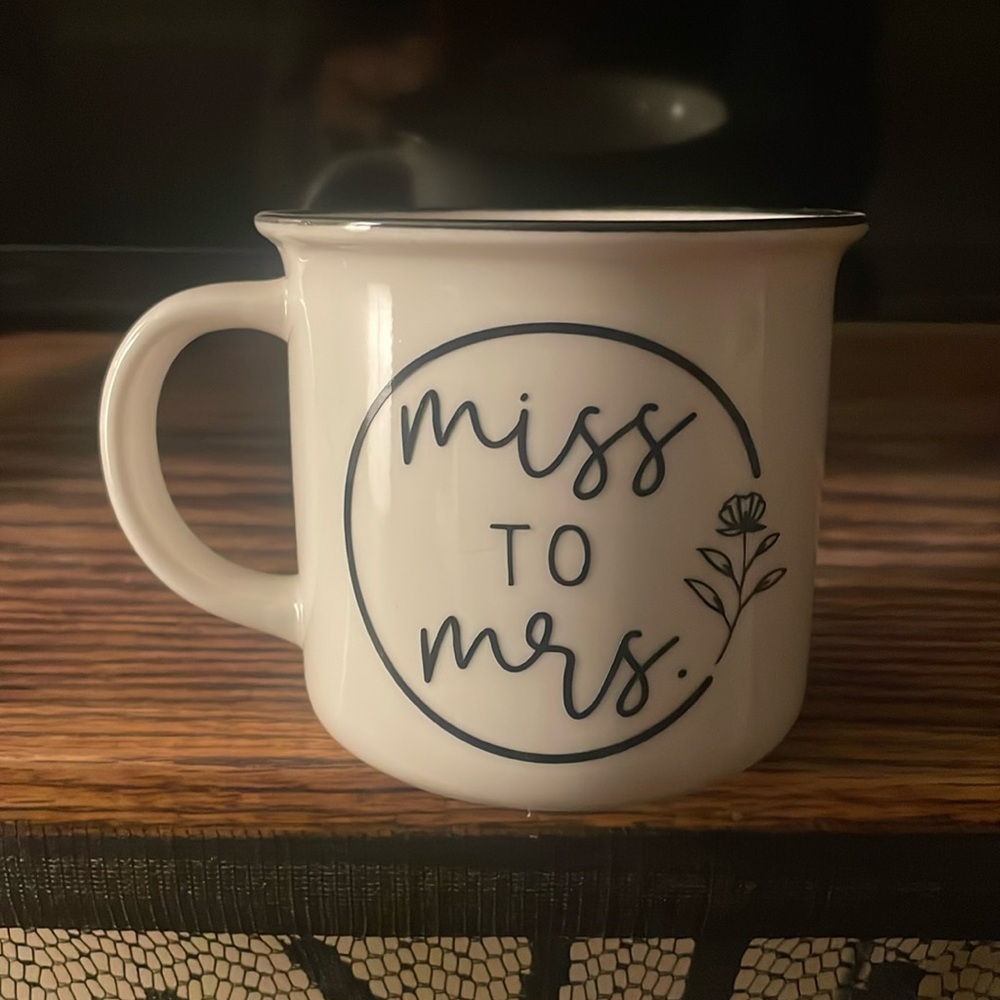 Brand new metal mug never used